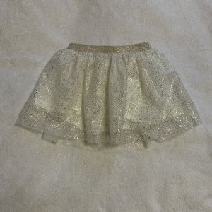 Hanna Andersson sparkle celebrate tulle skirt